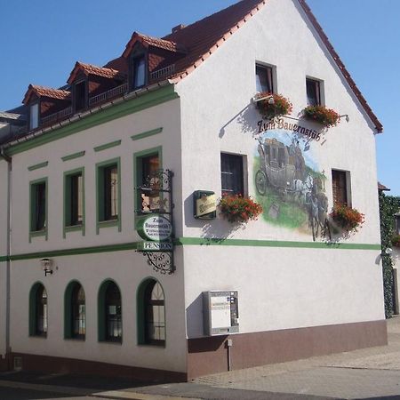 Pension Zum Bauernstuebl Meerane Kültér fotó